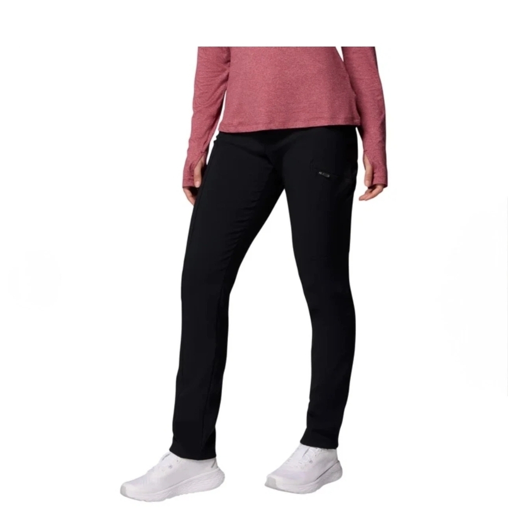Columbia Women's Black Fleece Lined Pull-On Pants